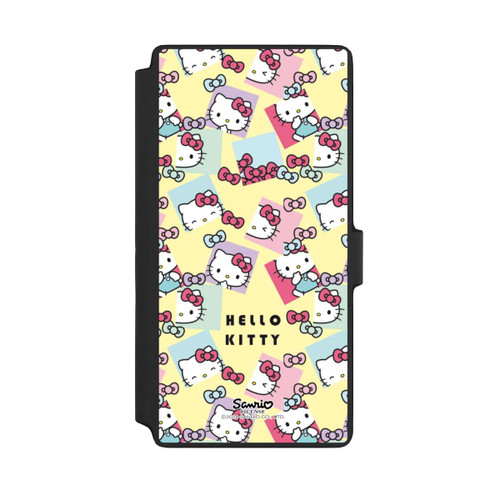 Samsung Galaxy S22 Ultra NIVOflip Hello Kitty Pastellmuster