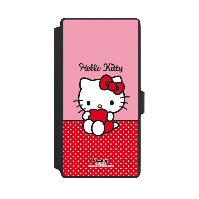 Galaxy S22 Ultra NIVOflip Hello Kitty sitzend mit Herz