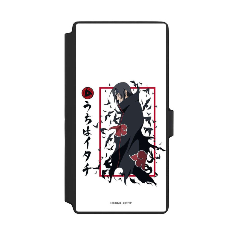 Galaxy S22 Ultra NIVOflip Les corbeaux Itachi blanche