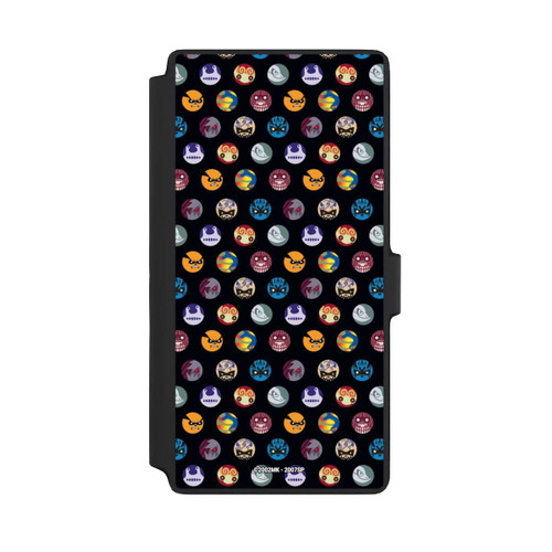 Samsung Galaxy S22 Ultra NIVOflip Bijuu Muster Schwarz