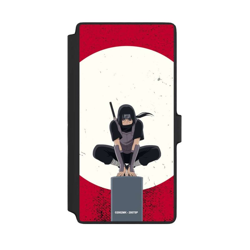 Galaxy S22 Ultra NIVOflip Symbole Itachi Uchiha fond rouge