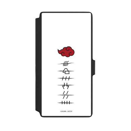 Samsung Galaxy S22 Ultra NIVOflip Akatsuki Mitgliedersymbole Weiß