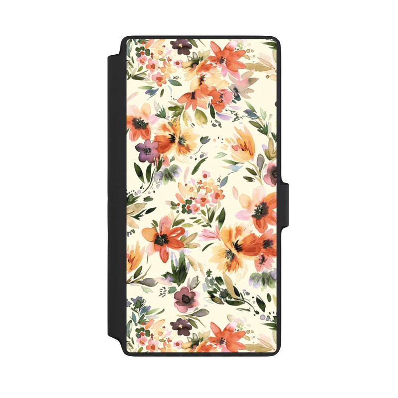 Galaxy S22 Ultra NIVOflip Summer Artistic Flowers Ivory