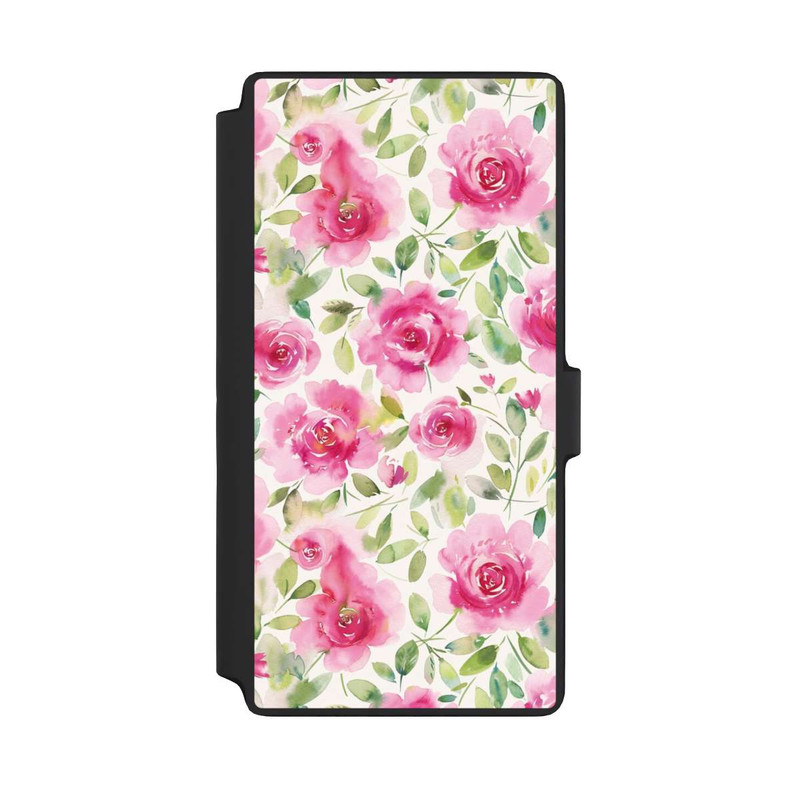 Galaxy S22 Ultra NIVOflip Aquarelle de roses fraîches