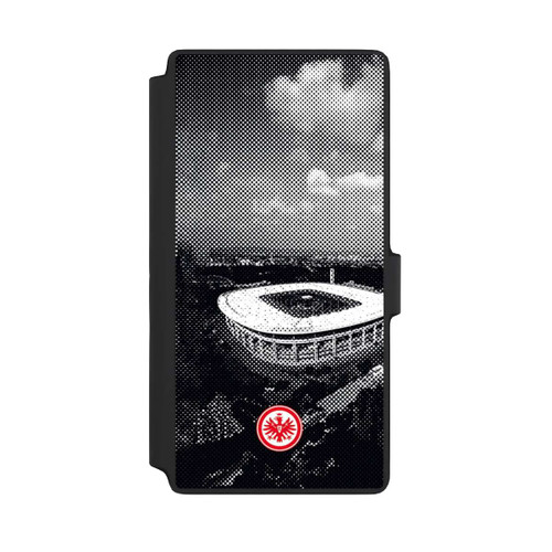 Samsung Galaxy S22 Ultra NIVOflip SGE Stadion Schwarz Weiß