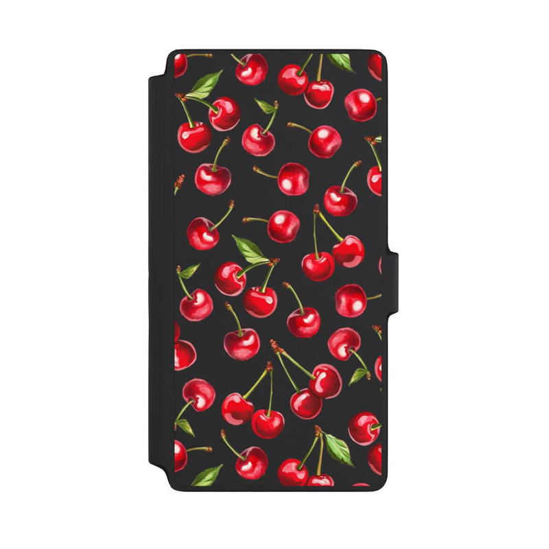 Galaxy S22 Ultra NIVOflip Cherry Pattern Transparent With AI
