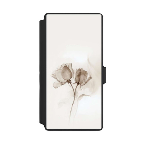 Samsung Galaxy S22 Ultra NIVOflip Braune Rose Blume Nebel