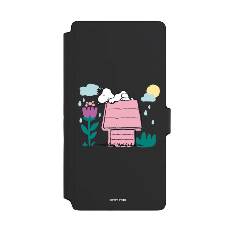 Galaxy S22 Ultra NIVOflip Snoopy Hundehütte Frühling transparent