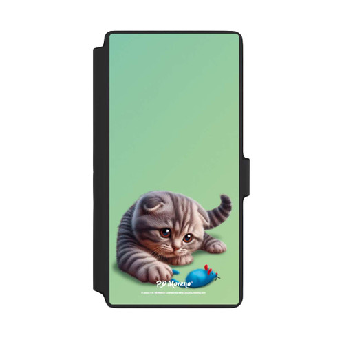 Samsung Galaxy S22 Ultra NIVOflip Playing Cat with Mouse