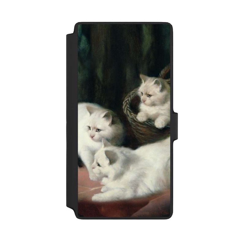 Galaxy S22 Ultra NIVOflip Three White Angora Kittens
