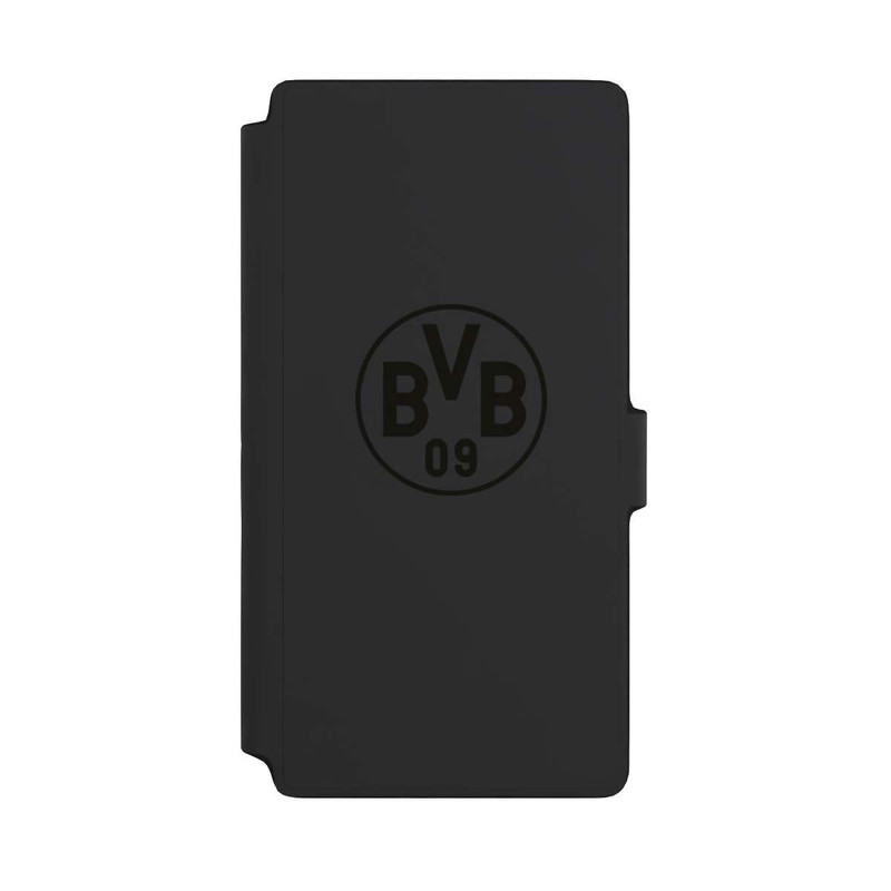 Galaxy S22 Ultra NIVOflip BVB Logo Schwarz Transparent