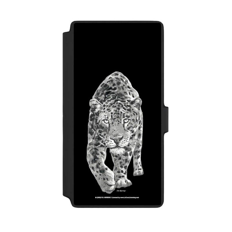 Galaxy S22 Ultra NIVOflip Leopard Schwarz