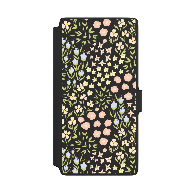 Galaxy S22 Ultra NIVOflip Blumenmuster Pastell Transparent