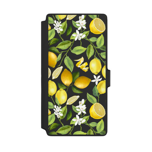 Samsung Galaxy S22 Ultra NIVOflip Lemon Summer Wallpaper Transparent
