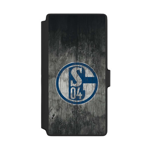 Samsung Galaxy S22 Ultra NIVOflip Schalke 04 Holz Look