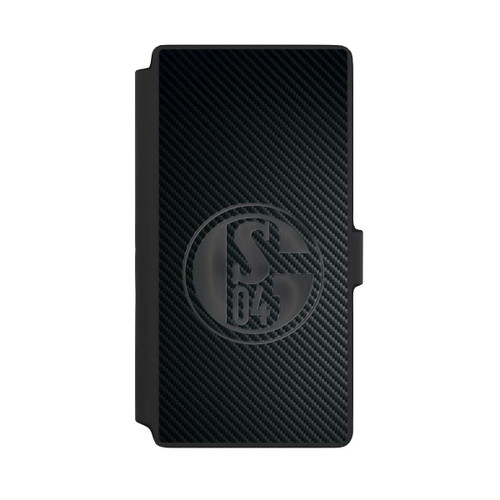 Samsung Galaxy S22 Ultra NIVOflip Schalke 04 Carbon Look
