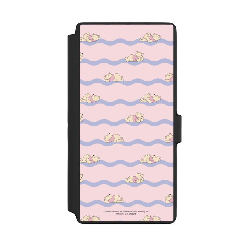 Galaxy S22 Ultra NIVOflip Winnie the Pooh Pink Waves