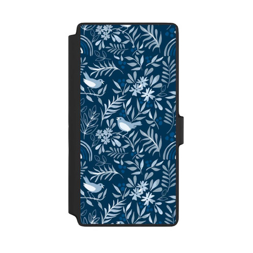 Samsung Galaxy S22 Ultra NIVOflip Classic Blue Pattern