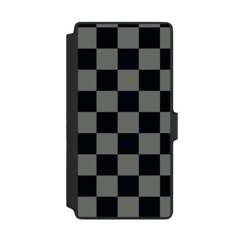 Samsung Galaxy S22 Ultra NIVOflip Schachbrett Schwarz Grau