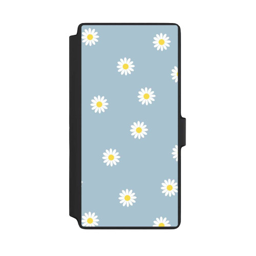 Samsung Galaxy S22 Ultra NIVOflip Gänseblümchen Muster Blau