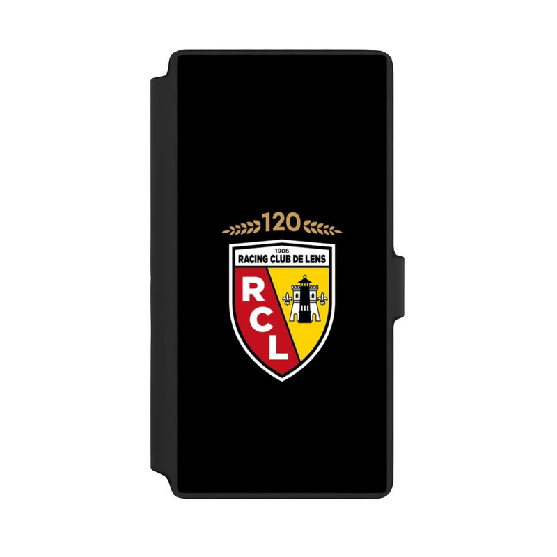 Galaxy S22 Ultra NIVOflip RC Lens 120 Jahre Jubiläums Logo schwarz