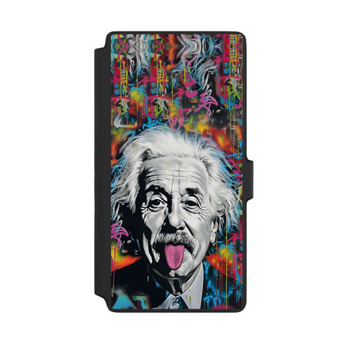 Samsung Galaxy S22 Ultra NIVOflip Physiker Bunte Zunge Raus