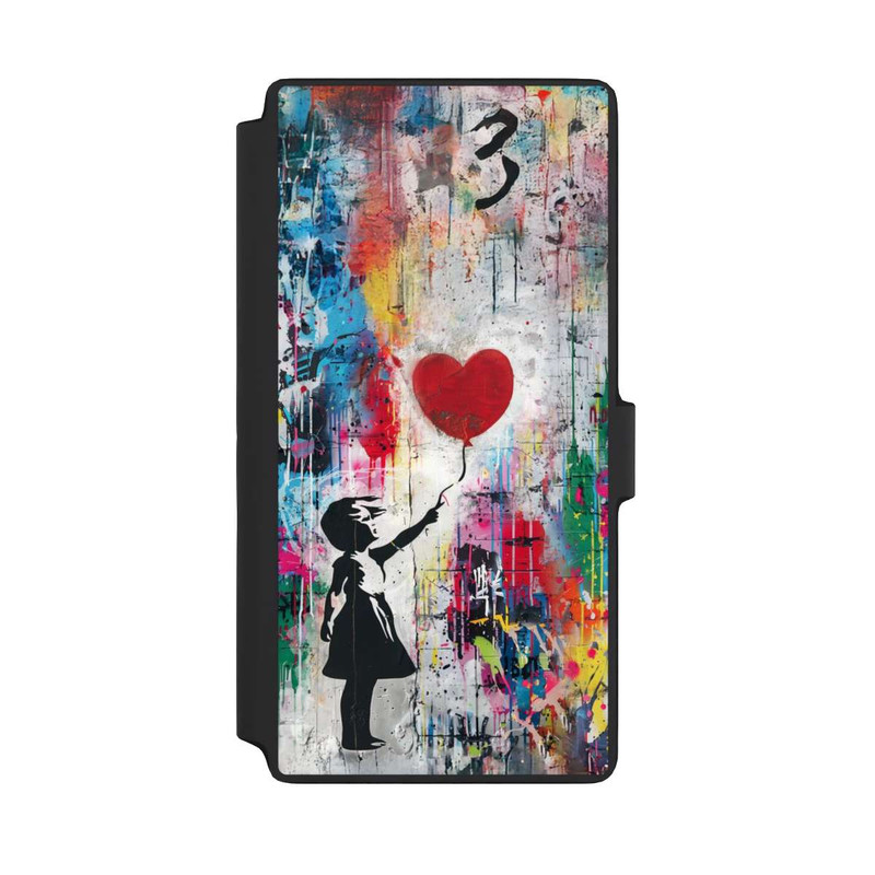 Galaxy S22 Ultra NIVOflip Balloon Girl Colorful