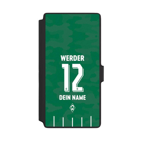 Samsung Galaxy S22 Ultra NIVOflip Werder Bremen Trikot Personalisierbar 25-26
