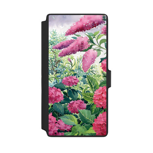 Samsung Galaxy S22 Ultra NIVOflip Garden Hydrangeas and Buddleia by Christopher Ryland