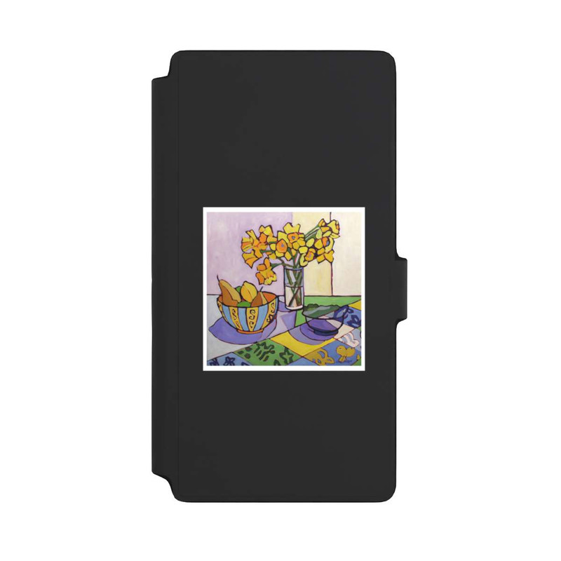 Galaxy S22 Ultra NIVOflip Daffodil Patchwork, 2023, by Catherine J Martzloff