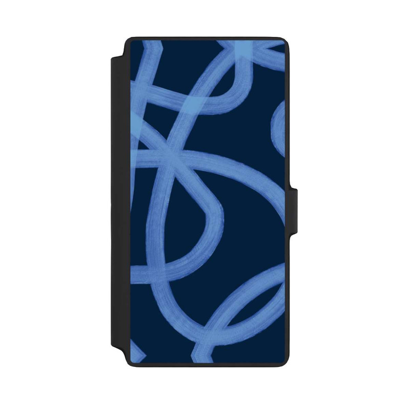 Galaxy S22 Ultra NIVOflip Laced Up Tones of Blue