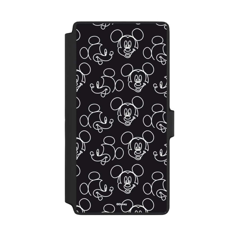 Galaxy S22 Ultra NIVOflip Disney Mickey Muster Schwarz