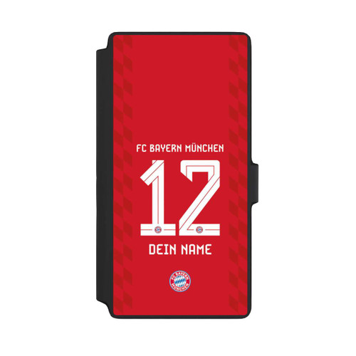 Samsung Galaxy S22 Ultra NIVOflip FC Bayern München Trikot Personalisierbar 25-26