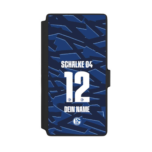 Samsung Galaxy S22 Ultra NIVOflip Schalke 04 Trikot Personalisierbar 25-26