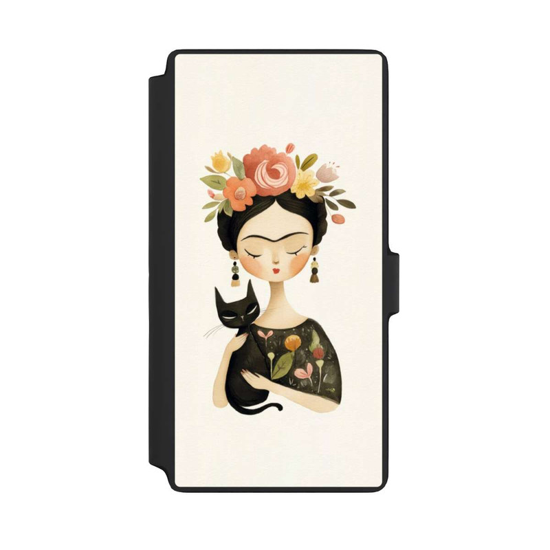 Galaxy S22 Ultra NIVOflip Mexikanische Ikone und Katze