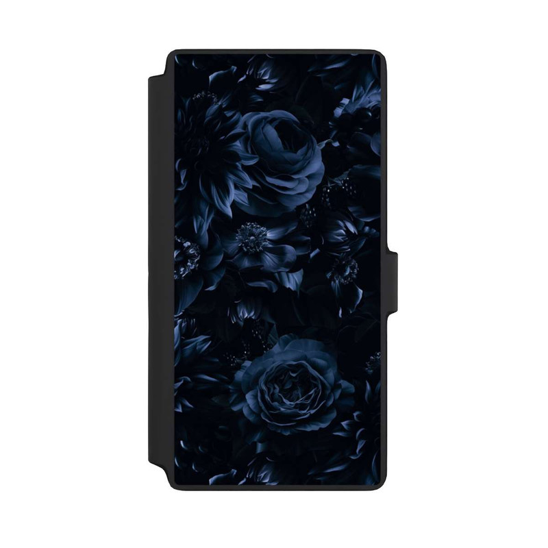 Galaxy S22 Ultra NIVOflip Shadow Flowers Blue