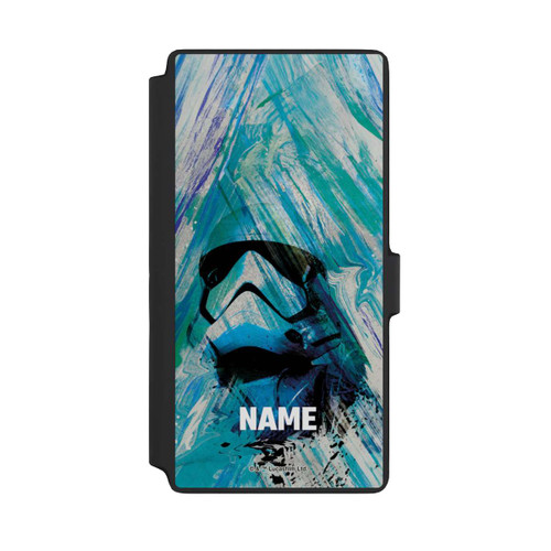 Samsung Galaxy S22 Ultra NIVOflip Stormtrooper Watercolor Personalisierbar