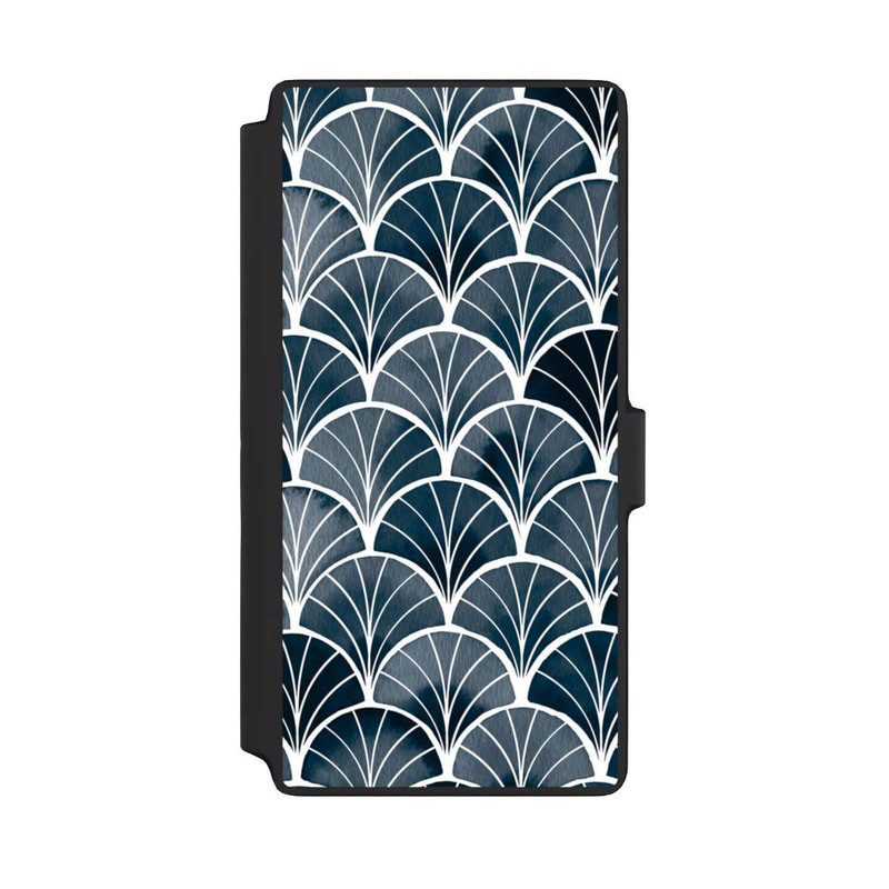 Galaxy S22 Ultra NIVOflip Botanical Breeze Art Deco Grey