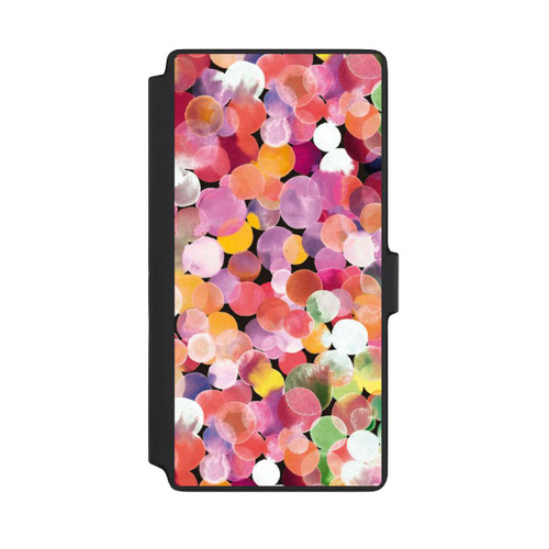 Samsung Galaxy S22 Ultra NIVOflip Colorful Watercolor Dots