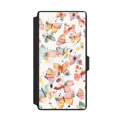 Samsung Galaxy S22 Ultra NIVOflip Sanfte Schmetterlinge Muster