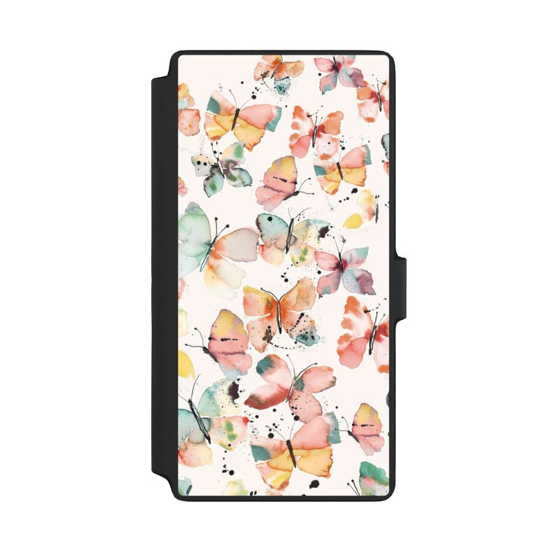 Galaxy S22 Ultra NIVOflip Butterflies Watercolor Pattern