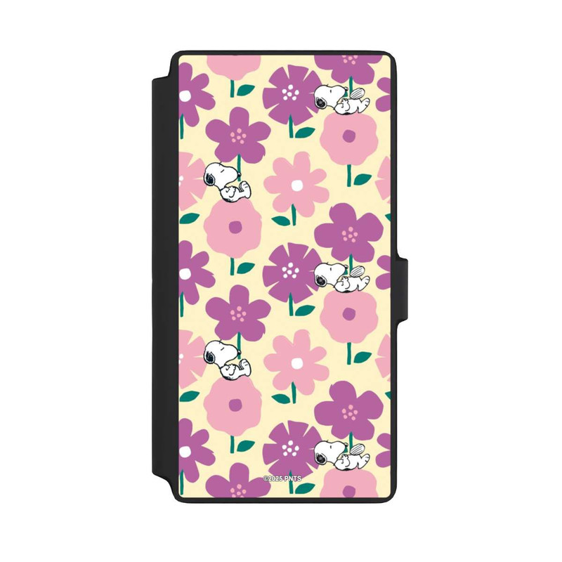 Galaxy S22 Ultra NIVOflip Peanuts Flower Pattern Yellow