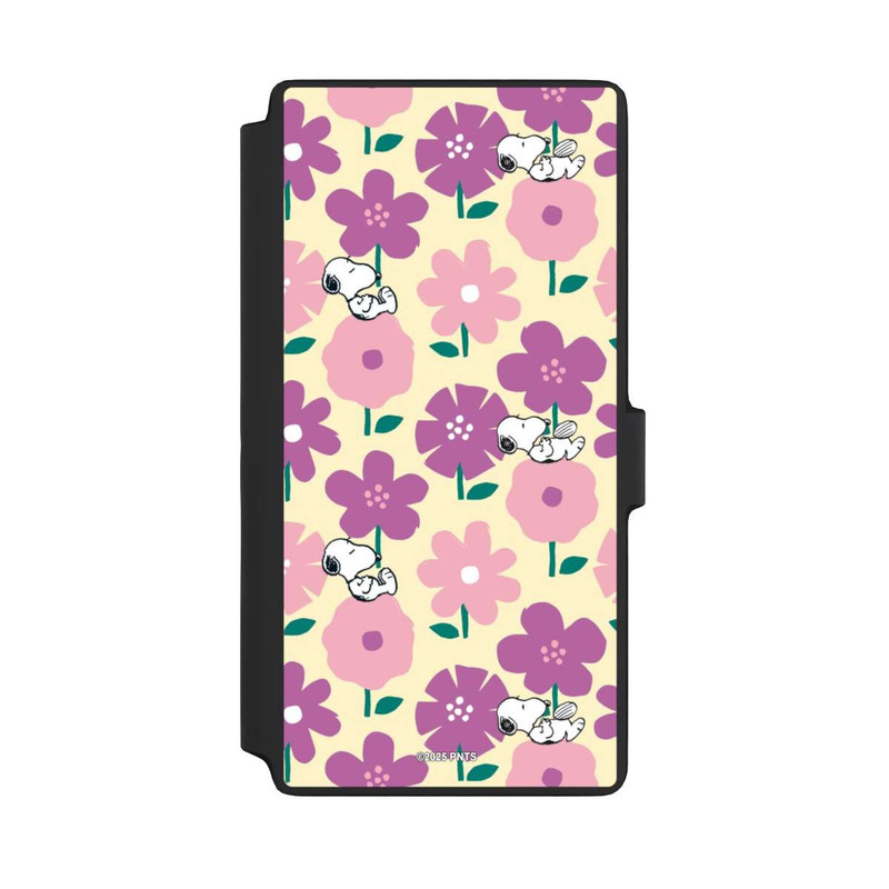 Galaxy S22 Ultra NIVOflip Peanuts Flower Pattern Yellow
