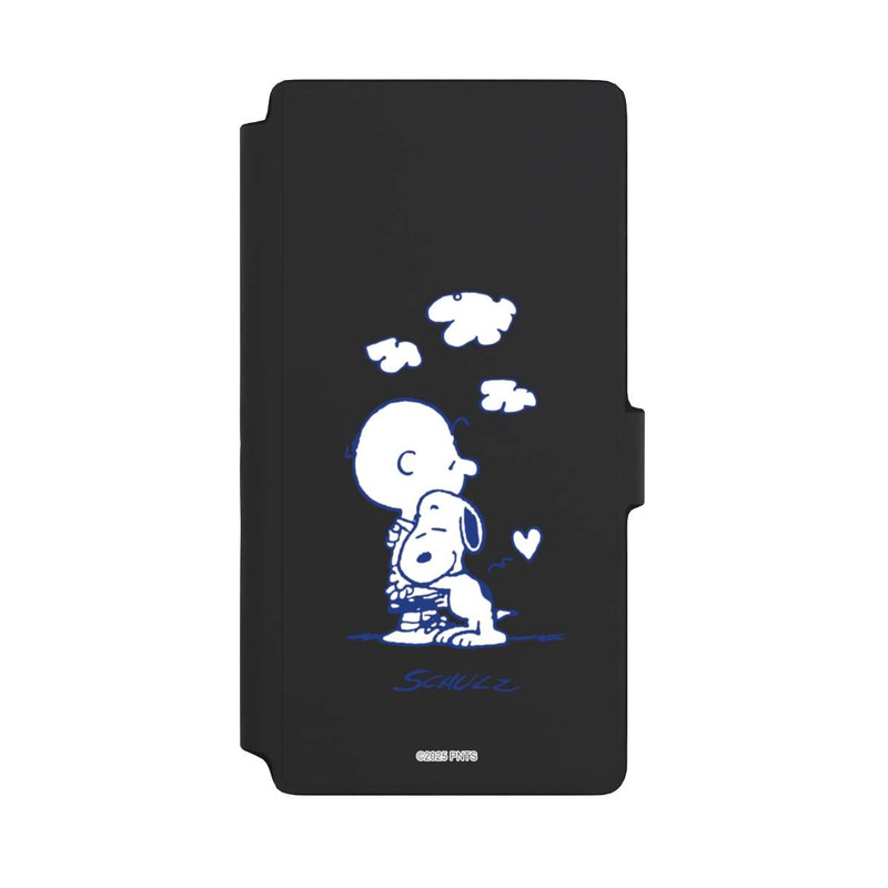 Galaxy S22 Ultra NIVOflip Peanuts Charlie Brown Snoopy Hug Transparent