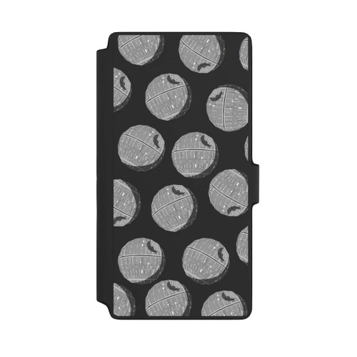 Samsung Galaxy S22 Ultra NIVOflip death-star-pattern-transparent