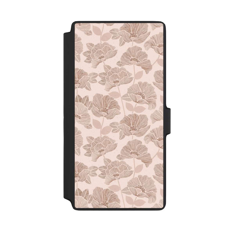 Galaxy S22 Ultra NIVOflip Brown Floral Block