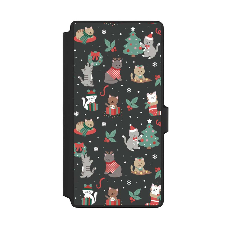 Galaxy S22 Ultra NIVOflip Weihnachtliche Kätzchen