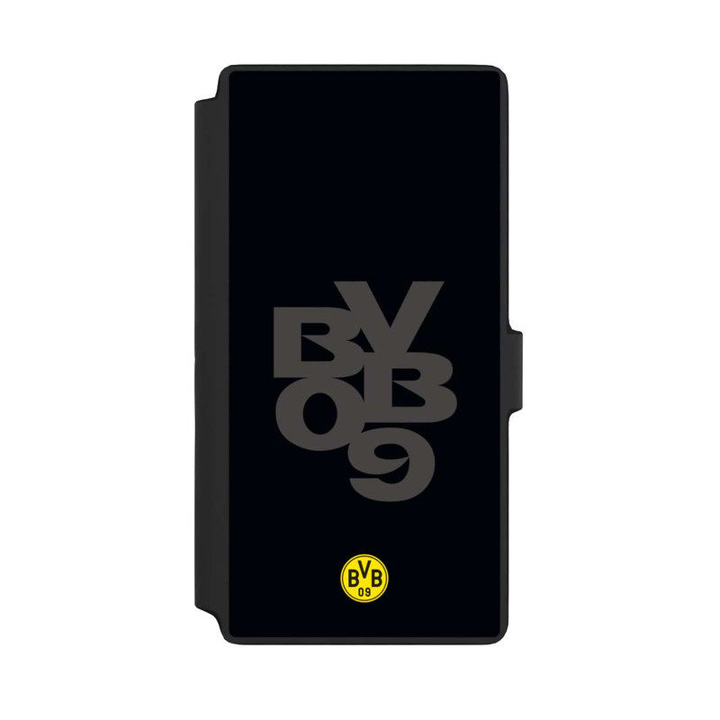 Galaxy S22 Ultra NIVOflip BVB09 Grau Schwarz