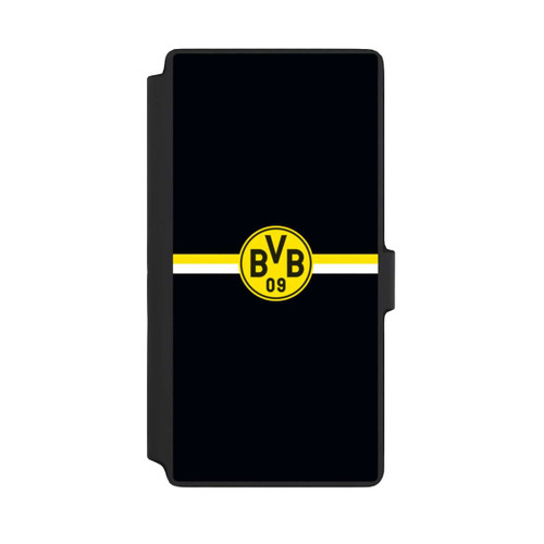 Samsung Galaxy S22 Ultra NIVOflip BVB Logo Streifen