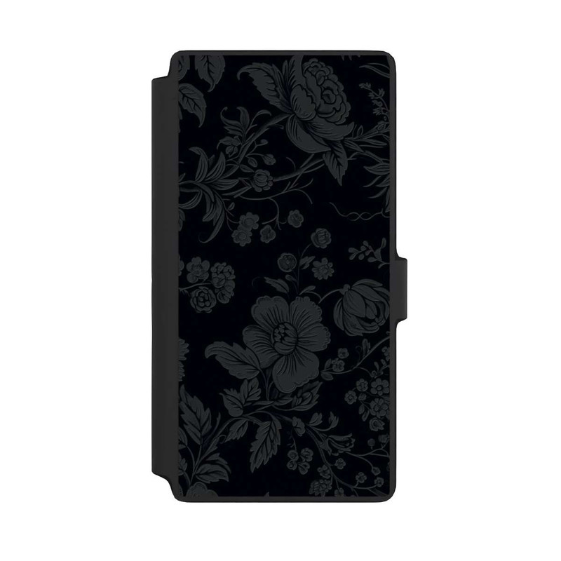 Galaxy S22 Ultra NIVOflip Dunkle Blumen Vintageoptik